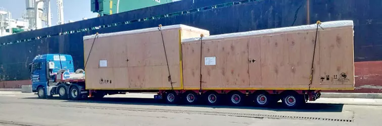 Негабаритная перевозка контейнеров