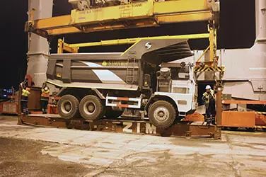Негабаритная перевозка контейнеров